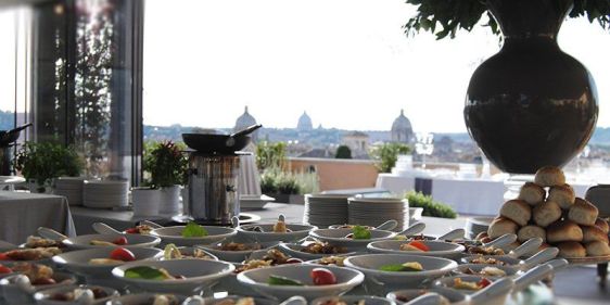 Networking lunch @ Terrazza Caffarelli